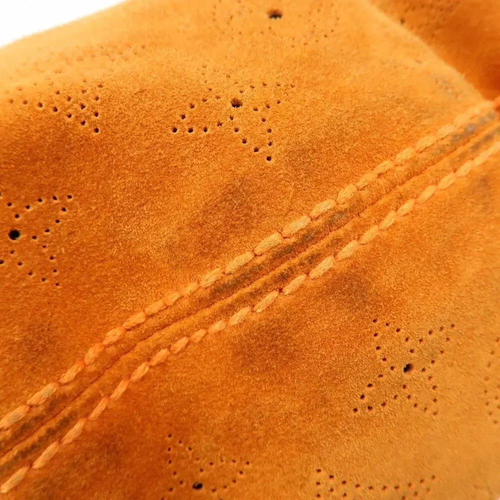 Louis Vuitton Monogram Onata GM Suede Hobo Bag Orange